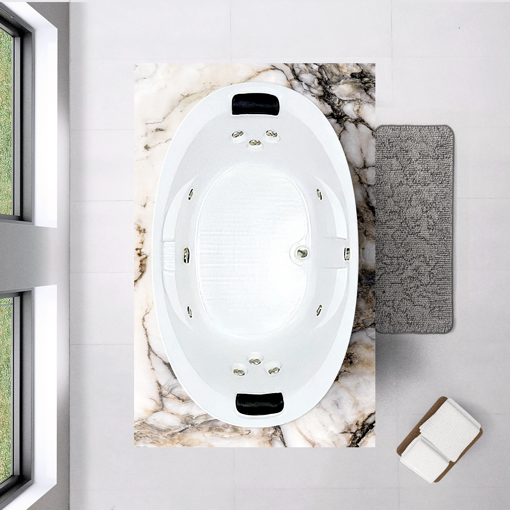 73x44 Whirlpool Bathtub