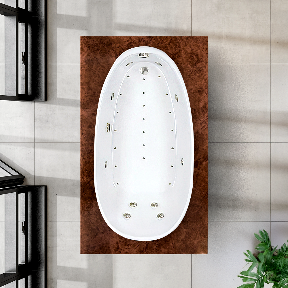 72x36 EOW Whirlpool and Air Bath Combination Tub