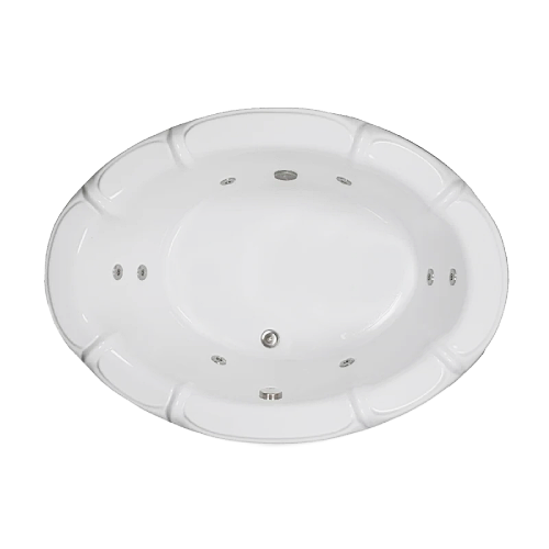 68x48 OV Whirlpool Bathtub