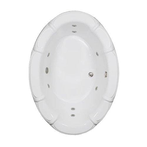 68x48 OV Whirlpool Bathtub