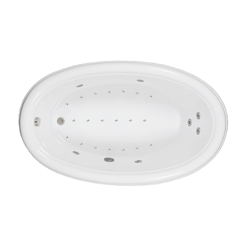 70x42 JR Whirlpool and Air Bath Combination Tub