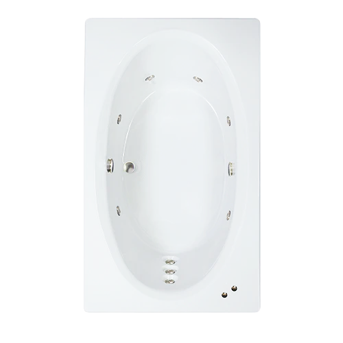 72x42 GW Whirlpool Bathtub