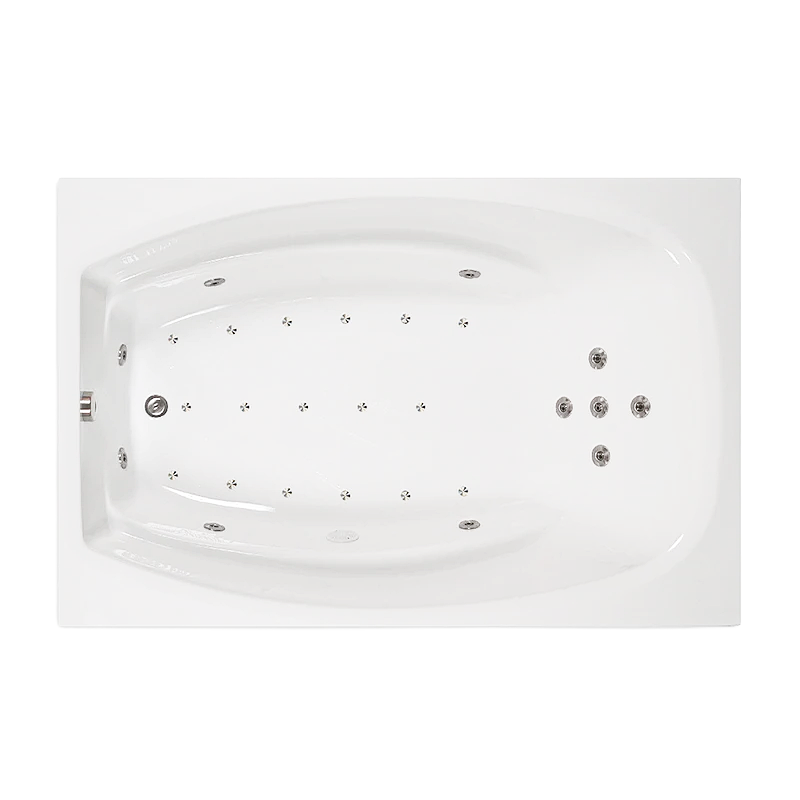 72x48 EW Whirlpool and Air Bath Combination Tub