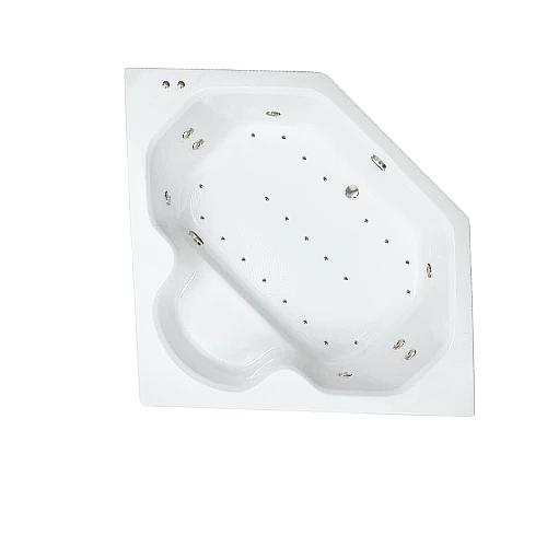60x60 Whirlpool and Air Bath Combination Tub