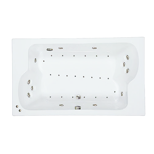 72x43 Whirlpool and Air Bath Combination Tub