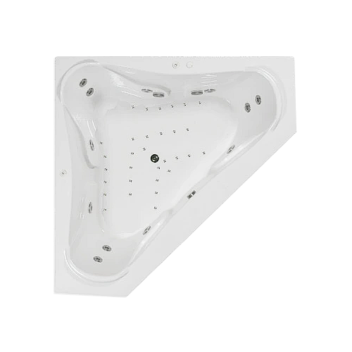 72x72 Whirlpool and Air Bath Combination Tub