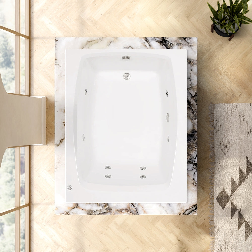 60x48 Whirlpool Bathtub