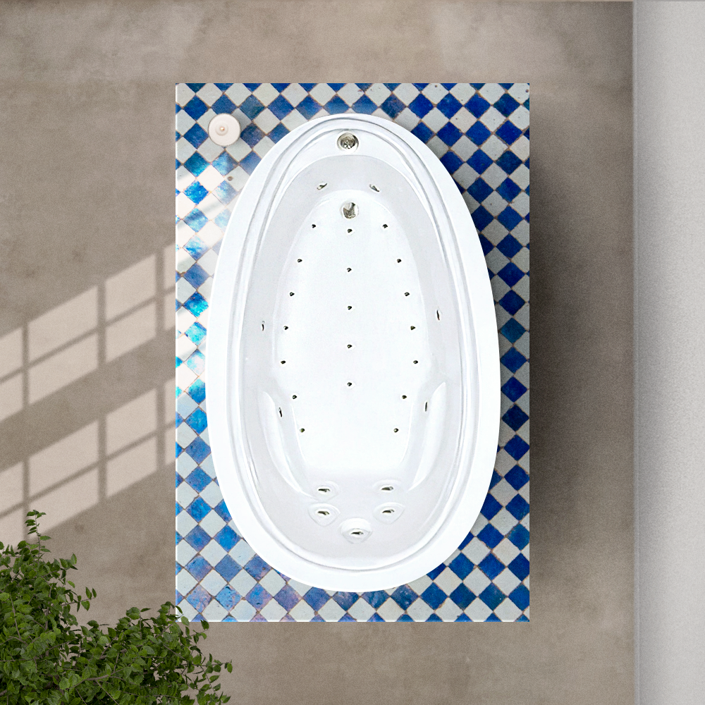 72x44 Premier Air Bathtub