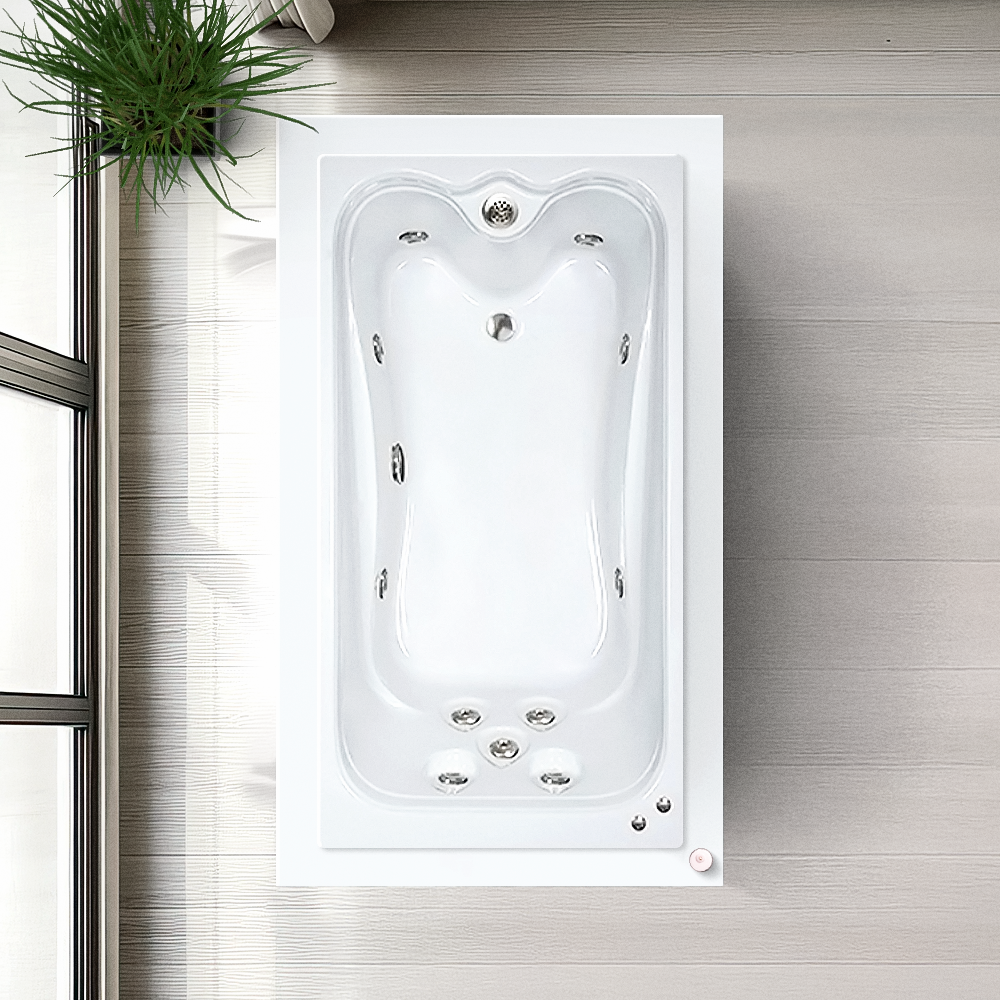 72x36 Premier Whirlpool Bathtub