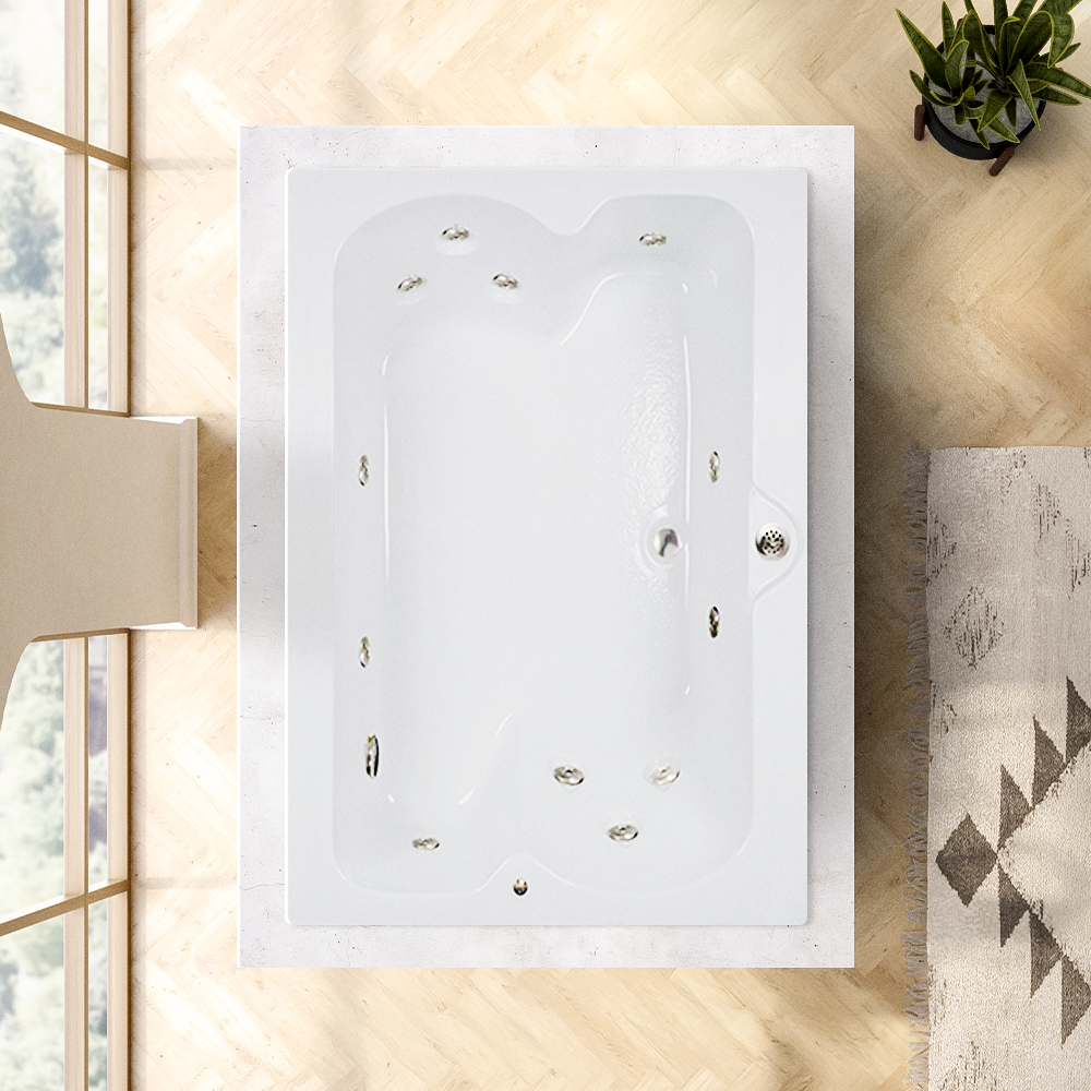 60x48 Premier Whirlpool Bathtub