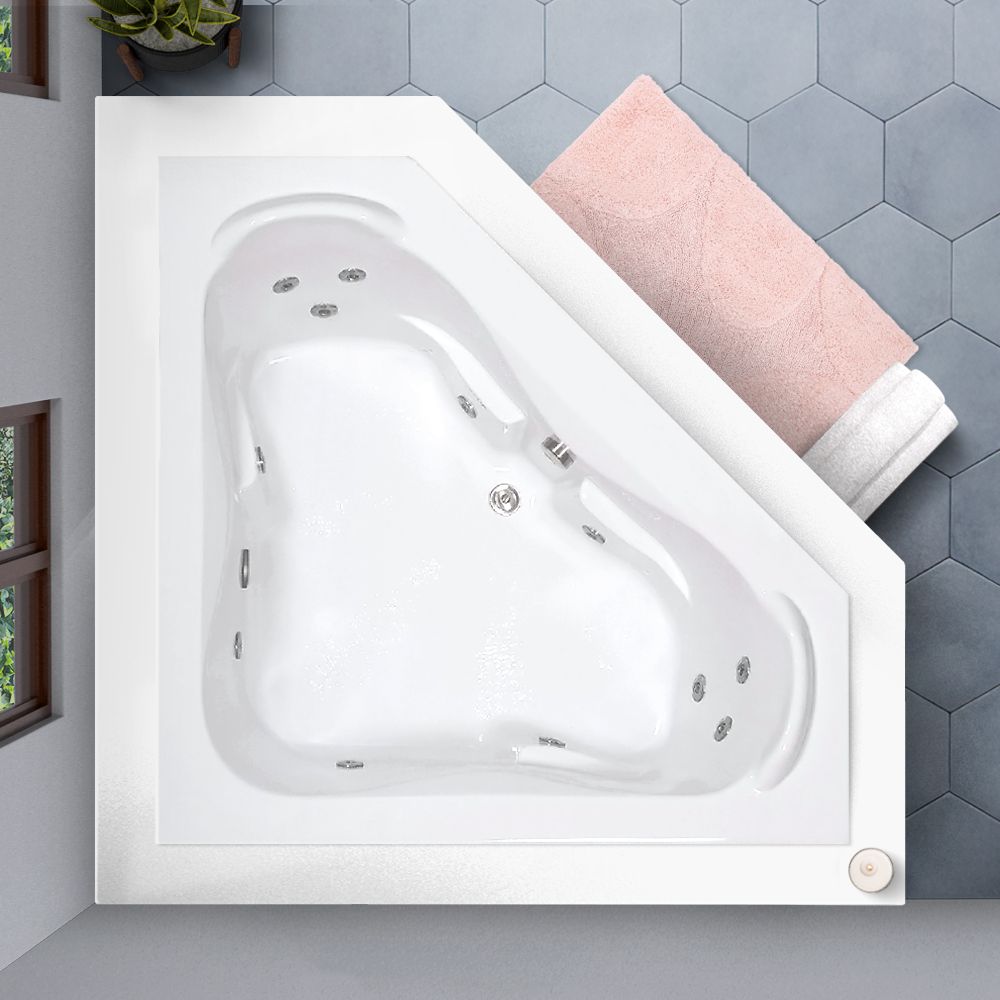 60x60CT Whirlpool Bathtub
