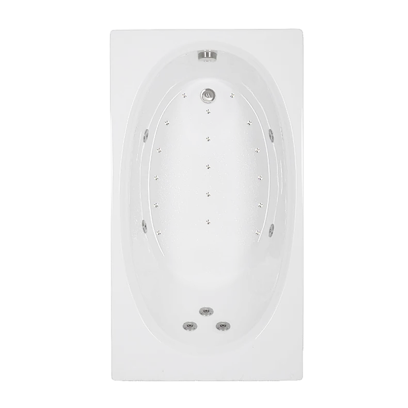 60x32 OV Whirlpool and Air Bath Combination Tub