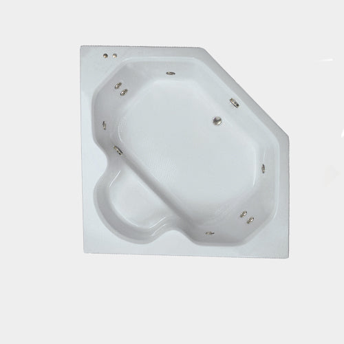 60x60 Whirlpool Bathtub