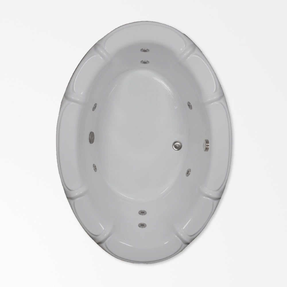 68x48 OV Whirlpool Tub