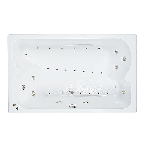 60x43 Whirlpool and Air Bath Combination Tub