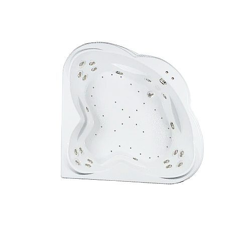62x62 Whirlpool and Air Bath Combination Tub