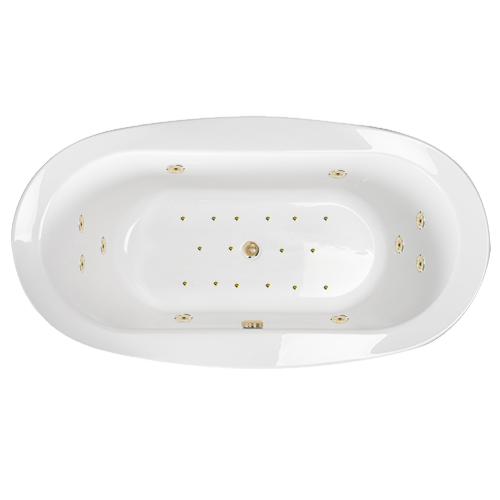 66x36 Whirlpool and Air Bath Combination Tub
