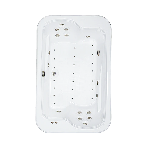 72x45 Whirlpool and Air Bath Combination Tub