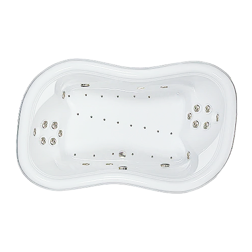78x52 Whirlpool and Air Bath Combination Tub