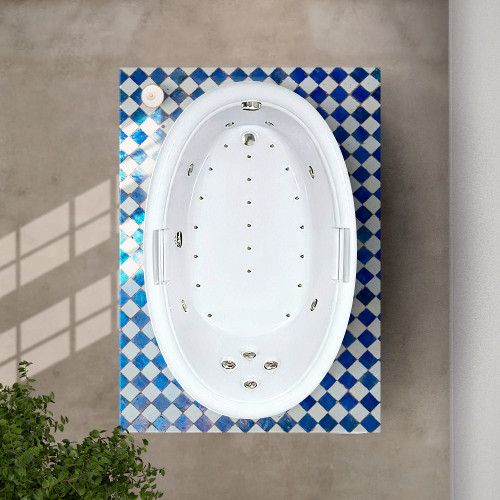 72x42 EW Whirlpool and Air Bath Combination Tub