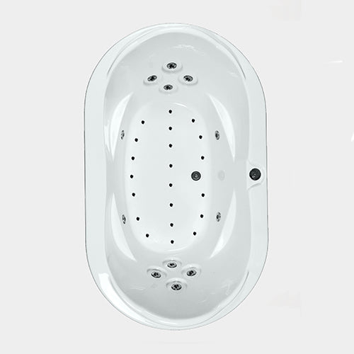 73x43 Premier Whirlpool and Air Bath Combination Tub